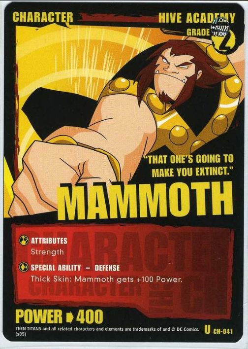 Mammoth (grade 2) - Unlimited